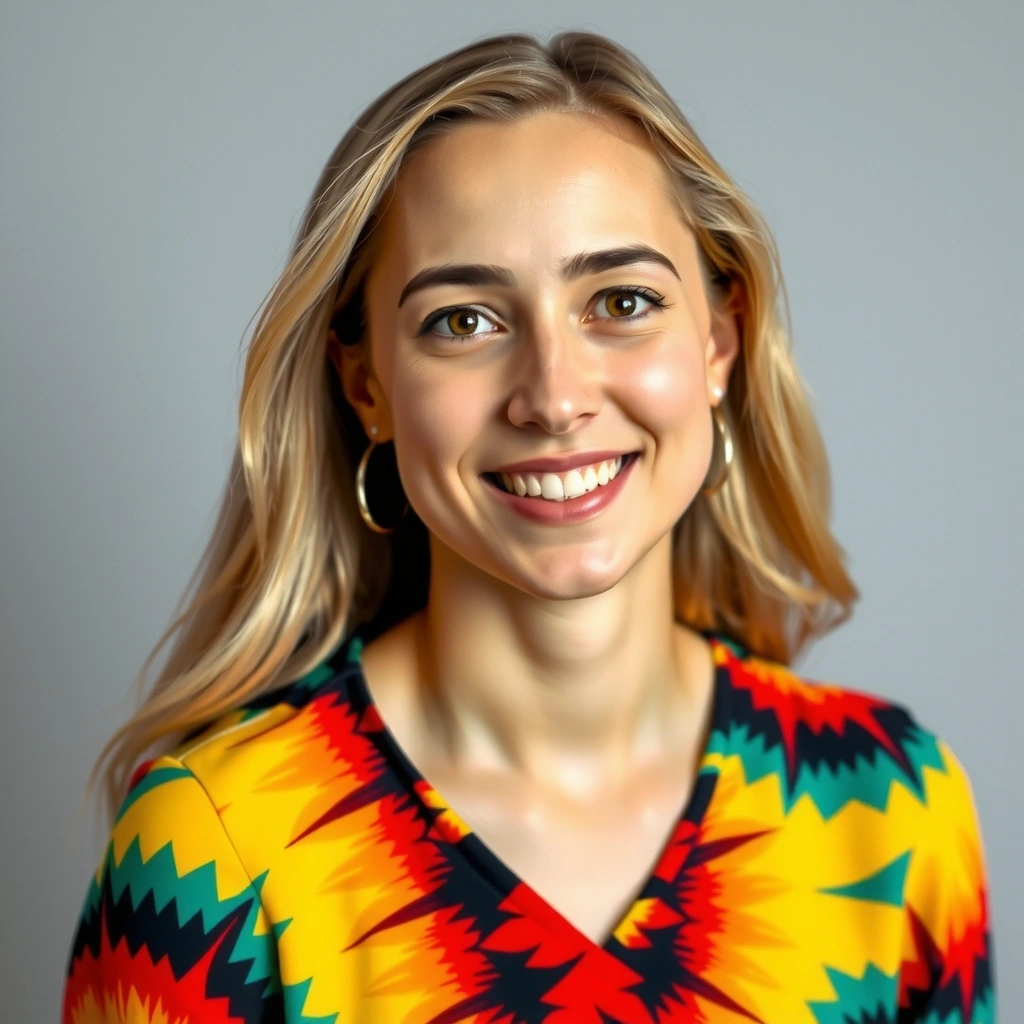 Portrét Kateřiny Jelínkové, specialistky na digitální marketing weblayer, s energickým a přátelským výrazem.