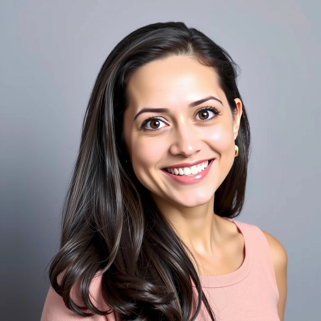 Portrét Anny Dvořákové, vedoucí webového designu weblayer, s kreativním úsměvem.