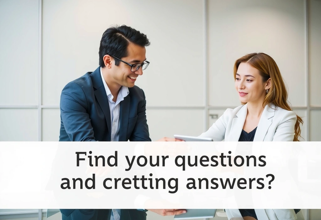 Ilustrace dvou lidí diskutujících o otázkách a odpovědích